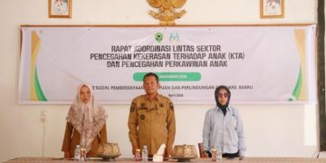 Plh Sekda Barru Buka Rakor Pencegahan Kekerasan dan Perkawinan Anak