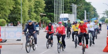 ASN Barru Mulai Bike to Work, Kantor Pemerintah Dipenuhi Sepeda di Hari Rabu