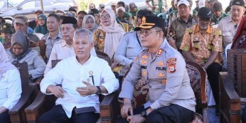 Polres Barru Tegaskan Dukungan Program Nasional, Kawal Tanam Serentak Oplah