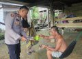 Polsek Pujananting Humanis Tangani ODGJ, Kapolsek Rutin Kunjungi Rumah Warga