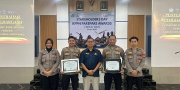 Polres Barru Raih Dua Penghargaan KPPN Parepare atas Kinerja Pengelolaan Anggaran