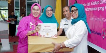 Bupati Andi Ina Hadiri Halal Bihalal Organisasi Perempuan, Dorong Peran Strategis Perempuan di Barru