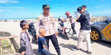 Gerak Cepat Kapolsek Barru dan Anggota Berhasil Temukan Dua Anak Hilang