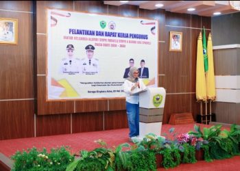 Bupati Barru Lantik Pengurus IKA SPADEL 2026–2030, Ajak Alumni Jadi Kekuatan Pembangunan Daerah