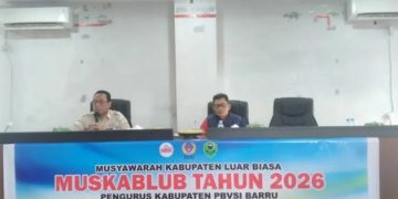 Muskalub PBVSI Barru 2026–2030 Resmi Digelar, Fokus Perkuat Pembinaan Atlet Voli