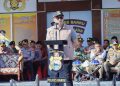 Lebih Runyam dari Pilkada,” Wabup Barru Pimpin Apel Pergeseran Pasukan Pengamanan 12 Desa