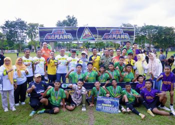 Bupati Andi Ina Tutup Liga Ramang U-17 2026, SSB Hibridah Barru Raih Gelar Juara