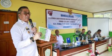Pemkab Barru dan Kodim Sosialisasikan Persiapan Lahan Pembangunan Yonif TP di Anabanua