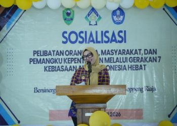 Bupati Barru Buka Sosialisasi Gerakan 7 Kebiasaan Anak Indonesia Hebat di Soppeng
