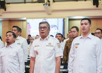 Wabup Abustan Hadiri Pencanangan Sensus Ekonomi 2026 Sulsel, Pemkab Barru Siap Sukseskan Pendataan Nasional