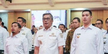 Wabup Abustan Hadiri Pencanangan Sensus Ekonomi 2026 Sulsel, Pemkab Barru Siap Sukseskan Pendataan Nasional