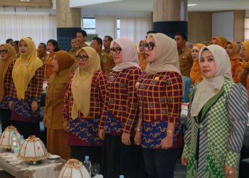 Bupati Andi Ina Tegaskan PAUD Fondasi Generasi Hebat pada Pelantikan Gerakan 7 Kebiasaan Anak Indonesia Hebat