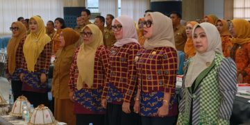 Bupati Andi Ina Tegaskan PAUD Fondasi Generasi Hebat pada Pelantikan Gerakan 7 Kebiasaan Anak Indonesia Hebat