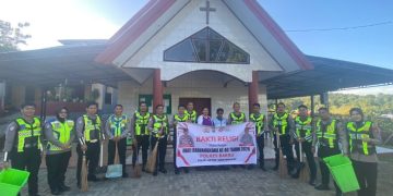 Satlantas Polres Barru Gelar Bakti Religi di Tiga Tempat Ibadah Sambut Hari Bhayangkara ke-80