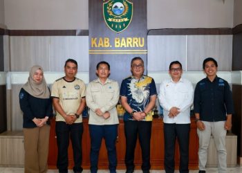 Wabup Barru Terima Kunjungan Balai Gakkum LHK Sulawesi, Bahas Penguatan Pengelolaan Sampah