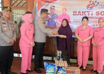 Sambut Hari Bhayangkara ke-80, Kapolres Barru Pimpin Anjangsana ke Panti Asuhan, Rumah Qur’an, Purnawirawan dan Warakawuri