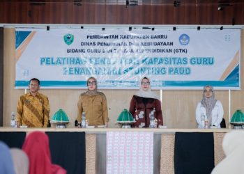 Bupati Andi Ina Buka Diklat Guru PAUD, Tegaskan Peran Strategis Cegah Stunting Sejak Usia Dini