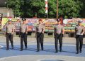 Kapolres Barru Pimpin Upacara Kenaikan Pangkat, 27 Personel Terima Penghargaan
