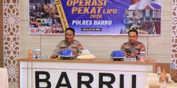 POLRES BARRU MATANGKAN KESIAPAN PERSONEL MELALUI LATIHAN PRA OPERASI PEKAT LIPU 2026