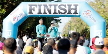 Bupati dan Wabup Barru Lepas Jalan Santai Harkopnas ke-79, Gaungkan Semangat “Koperasi Maju, Barru Sejahtera