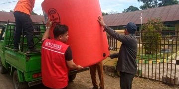 BPBD Barru Gandeng PLTU dan Pemdes Lawallu Bangun Tandon Air Komunal Antisipasi El Nino