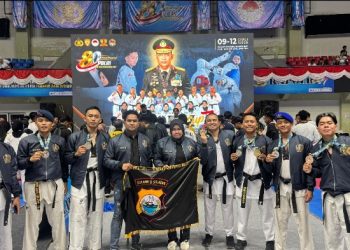 Polda Sulsel Borong 9 Medali di Kejuaraan Taekwondo Nasional Kapolri Cup 2026