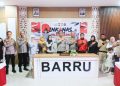 AKBP Ananda Fauzi Harahap Lepas 19 Atlet INKANAS Polres Barru Menuju Piala Kapolda Sulsel