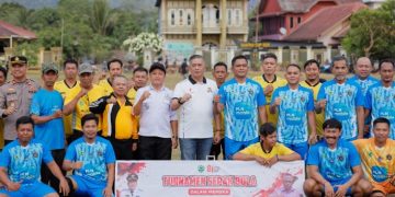 Wabup Barru Buka Rangkaian HUT RI Ke-81 di Tanete Riaja, Apresiasi Antusiasme Masyarakat