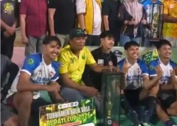 Ketua KONI Barru Hadiri Penutupan Bupati Cup 2026, Pembinaan Atlet Jadi Fokus