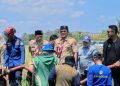 Kapolres Barru Salurkan Bantuan Air ke 20 Hektare Sawah Terdampak Kekeringan di Balusu