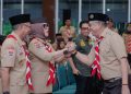 Bupati Barru Lepas Kontingen Pramuka Menuju Jambore Nasional XII, Pesan Jaga Nama Baik Daerah