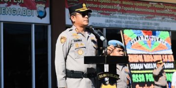 Kapolres Barru Pimpin Sertijab Sejumlah Pejabat Utama dan Kapolsek Jajaran, Perkuat Kinerja Organisasi
