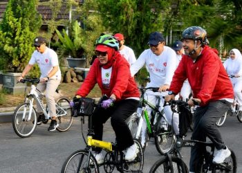 Bupati Andi Ina Gowes Bersama Ratusan Warga, Semarakkan HUT RI ke-81