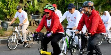 Bupati Andi Ina Gowes Bersama Ratusan Warga, Semarakkan HUT RI ke-81