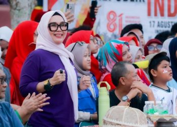 Bupati Barru Ikuti Senam Tabola Bale, Semarakkan HUT ke-81 Kemerdekaan RI