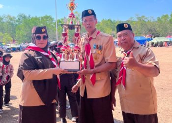 UPTD SDN 32 Barru Raih Juara 1 Umum Putri Pramuka Tingkat Kecamatan Barru
