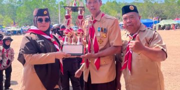 UPTD SDN 32 Barru Raih Juara 1 Umum Putri Pramuka Tingkat Kecamatan Barru