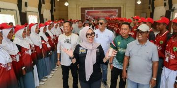 Bupati dan Wabup Barru Resmikan Karantina Paskibraka, Abustan: Ini Tugas Negara