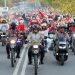 Kapolres Barru Pimpin dan Kawal Langsung Konvoi Merah Putih Semarakkan HUT RI ke-81