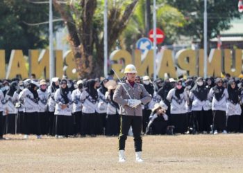 Dua Kali Dipercaya Pimpin Upacara HUT RI, Ipda Fauzi Jadi Kebanggaan Polres Barru