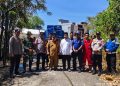 Gerak Cepat Aparat Tangani Kebakaran Pohon Bambu di Jalan Anggrek Barru
