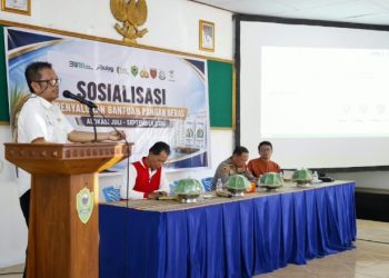 Sekda Barru Buka Sosialisasi Bantuan Beras, Tekankan Akurasi Data dan Ketepatan Sasaran