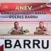Polres Barru Ikuti Anev Mingguan Sitkamtibmas Terkini Jajaran Polda Sulsel Secara Daring