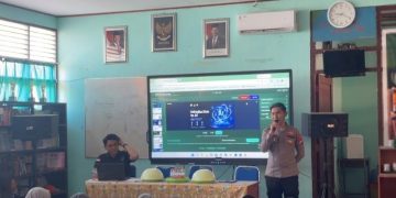 Polres Barru Edukasi Siswa SMKN 3 Barru Manfaatkan AI dan Waspadai Kejahatan Siber