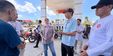 Sidak SPBU Lipukasi, Bupati Barru Tegaskan BBM Harus Tertib, Adil dan Tepat Sasaran