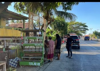 Cegah Penyalahgunaan dan Penimbunan, Polres Barru Tegur Penjual Solar Eceran