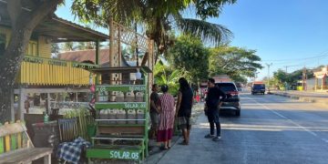 Cegah Penyalahgunaan dan Penimbunan, Polres Barru Tegur Penjual Solar Eceran