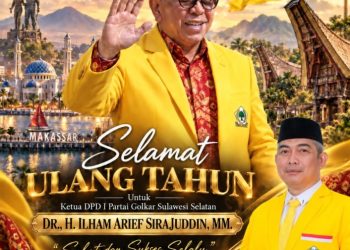 HJ Ucapkan Selamat Ulang Tahun kepada IAS, Berharap Golkar Sulsel Kembali jaya