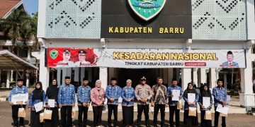 Kapolres Barru Pimpin Upacara Hari Kesadaran Nasional, Sampaikan Pesan Kamtibmas dan Pencegahan Karhutla