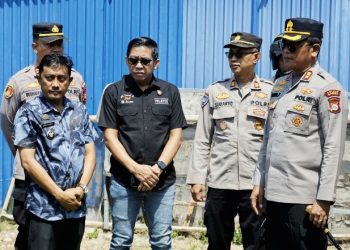 Kemarau Panjang, Kapolres Barru Tinjau Rencana Pembangunan Sumur Bor di Lipukasi
